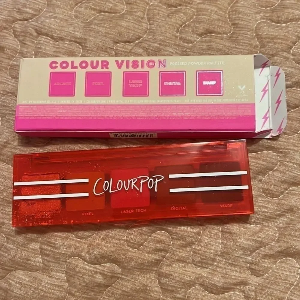 Colourpop Colour vision neon eyeshadow new makeup